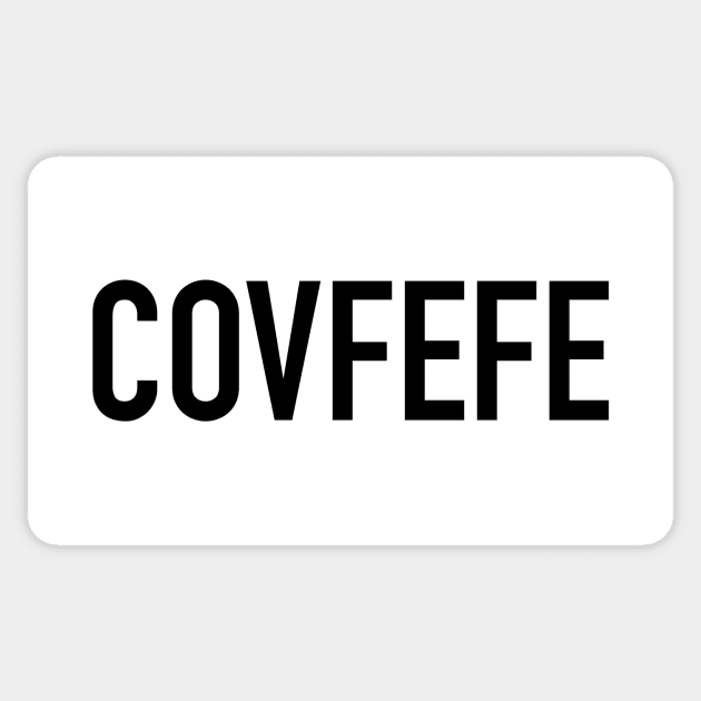 COVFEFE Sticker by Natural 20 Shirts